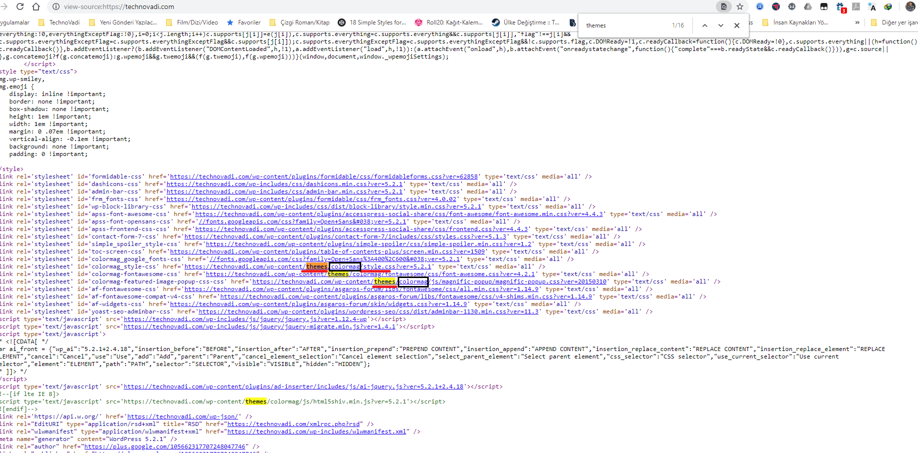 WordPress Tema İsmini Kolayca Öğren