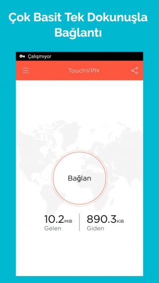 En iyi Ücretsiz Android VPN Uygulaması - Touch VPN 2 En iyi Ücretsiz Android VPN