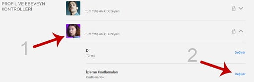 İzleme Kısıtlamaları - Netflix Filmleri Gizleme Nasıl Yapılır